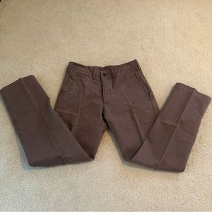 GAP THE CADET PANTS, Waist 30, Length 32, NWOT, BROWN